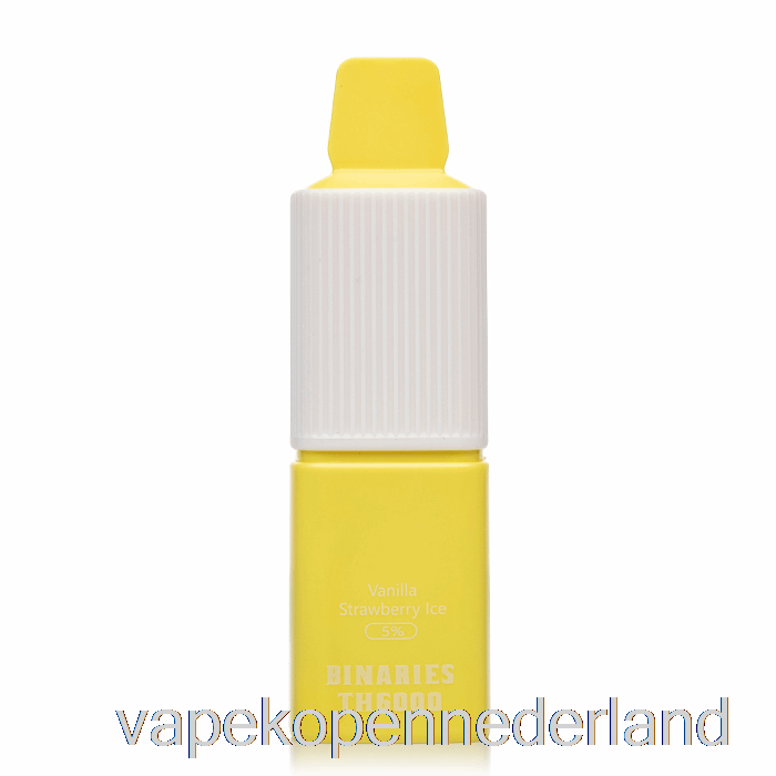 Vape Nederland Horizon Binaries Th6000 Wegwerp Vanille-aardbei-ijs